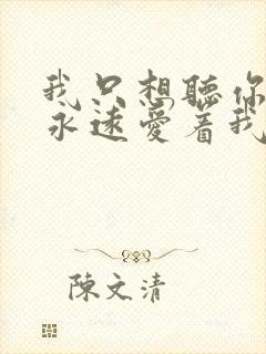 我只想听你说你永远爱着我什么歌