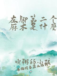 左脚第二个脚趾麻木是什么原因