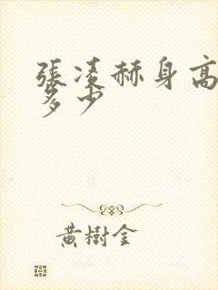 张凌赫身高体重多少