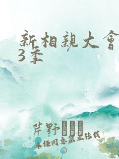 新相亲大会 第3季