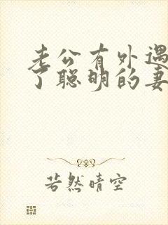 老公有外遇出轨了聪明的妻子该怎么做