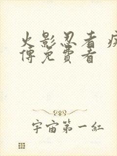 火影忍者 疾风传免费看