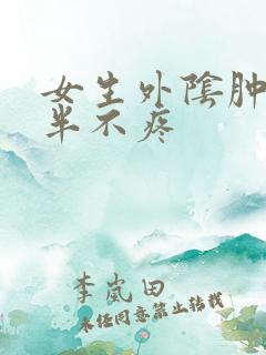 女生外阴肿了一半不疼