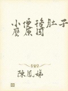 小便后肚子痛什么原因