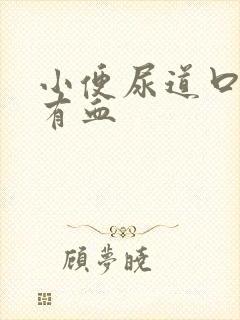 小便尿道口刺痛有血