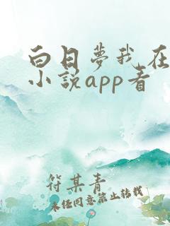 白日梦我在哪个小说app看