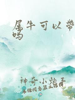 属牛可以带朱砂吗