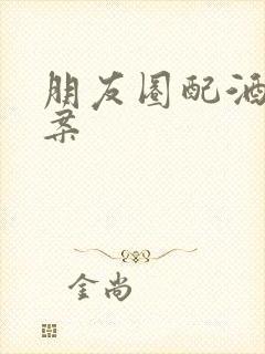 朋友圈配酒的文案