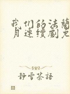 我们的法兰西岁月连续剧免费观看