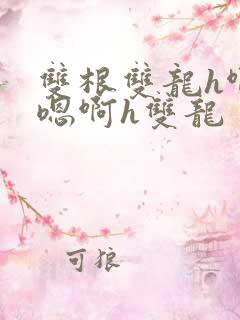 双根双龙h啊～嗯啊h双龙