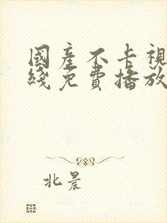 国产不卡视频在线免费播放