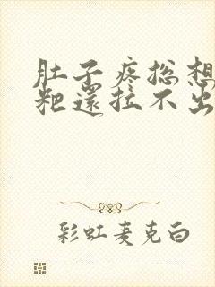 肚子疼总想拉粑粑还拉不出来