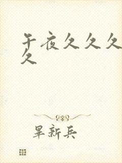 午夜久久久久久久