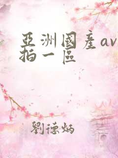 亚洲国产av自拍一区