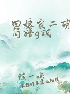 回娘家二胡动态简谱g调