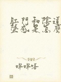 肛门和阴道有下坠感是怎么回事