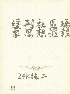 缓刑社区矫正对象思想汇报100字(三篇)