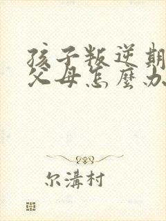 孩子叛逆期要打父母怎么办