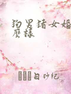 狗男猪女婚姻怎么样