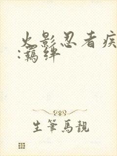 火影忍者疾风传:羁绊