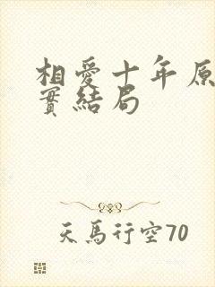 相爱十年原著真实结局