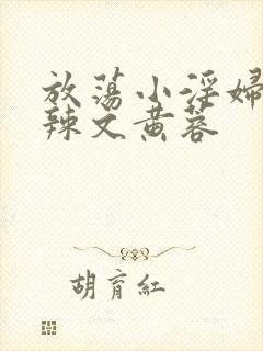 放荡小淫妇h肉辣文黄蓉