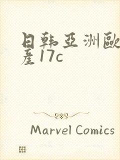 日韩亚洲欧美国产17c