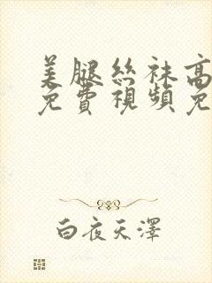 美腿丝袜高跟网免费视频免费视频