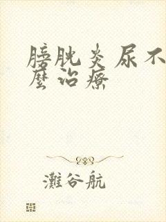 膀胱炎尿不尽怎么治疗