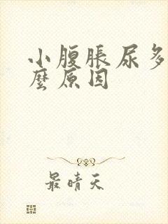 小腹胀尿多是什么原因