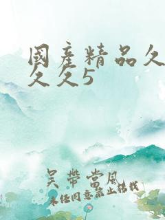 国产精品久久久久久5