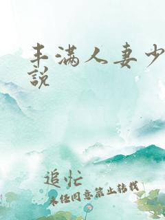 丰满人妻少妇小说