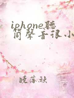 iphone听筒声音很小怎么办