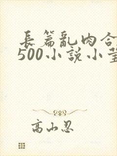 长篇乱肉合集乱500小说小莹