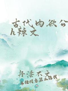 古代肉欲公妇高h辣文