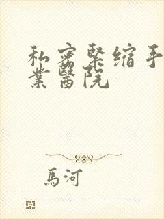 私密紧缩手术专业医院