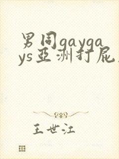男同gaygays亚洲打屁股