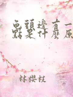 龟头边有一些红点是什么原因