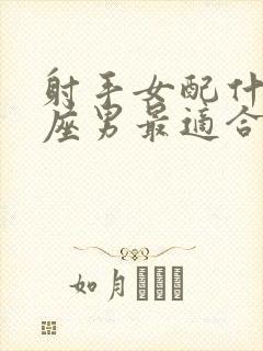 射手女配什么星座男最适合