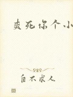 爽死你个小淫妇