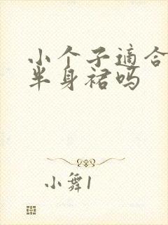 小个子适合a字半身裙吗