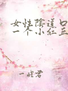 女性阴道口长了一个小红丘疹