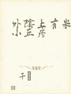 外阴上有米粒状小丘疹