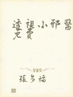 透视小邪医小说免费