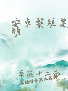 安卓系统是谁发明