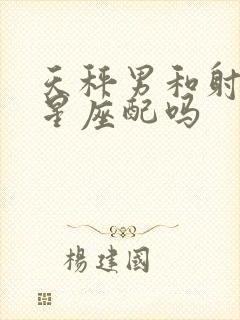 天秤男和射手女星座配吗