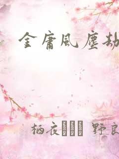 金庸风尘劫