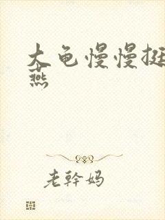 大龟慢慢挺进张燕