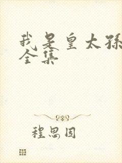 我是皇太孙短剧全集