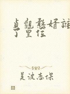 贞观憨婿谁继承了皇位